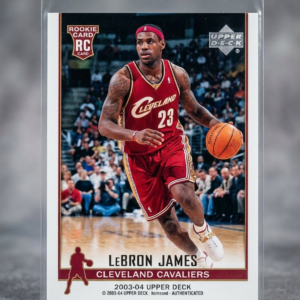 2003-04 Upper Deck LeBron James Rookie Card